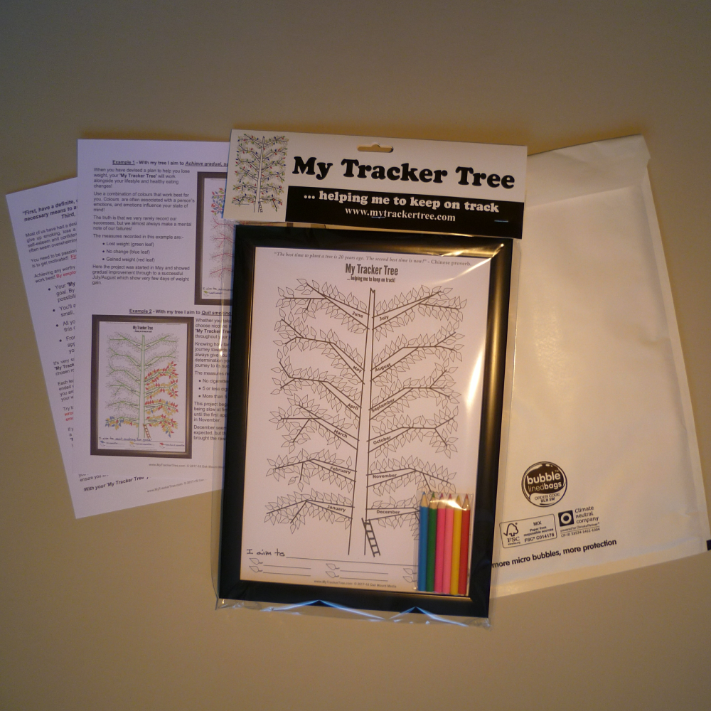My Tracker Tree Packaging